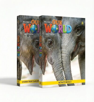 Combo 3º EI – 5 anos – Welcome to Our World AME 2nd Edition ALL CAPS 3 ...