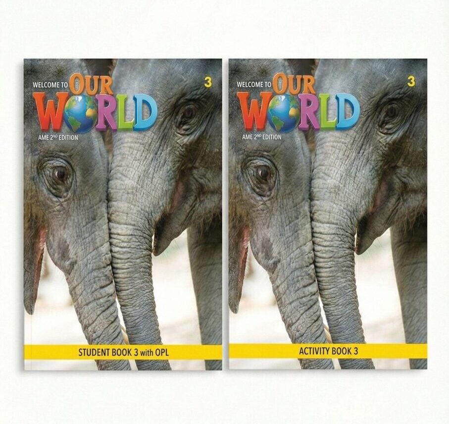 Combo 3º EI - 5 anos - Welcome to Our World AME 2nd Edition ALL CAPS 3